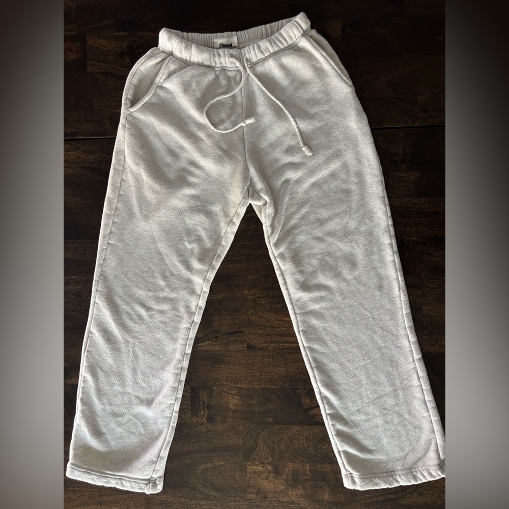 Elwood Core Straight Leg Sweatpant Vintage Snow Heather